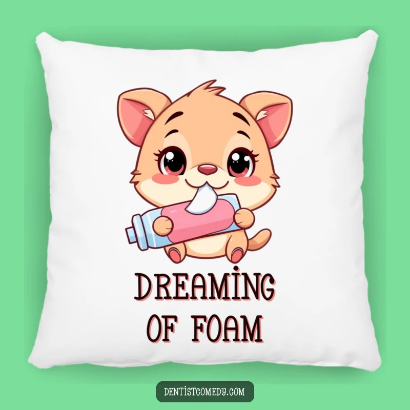 Funny Wide-Eyed Animal Toothpaste Pillow - Soft Squirting Expression Cozy Gift